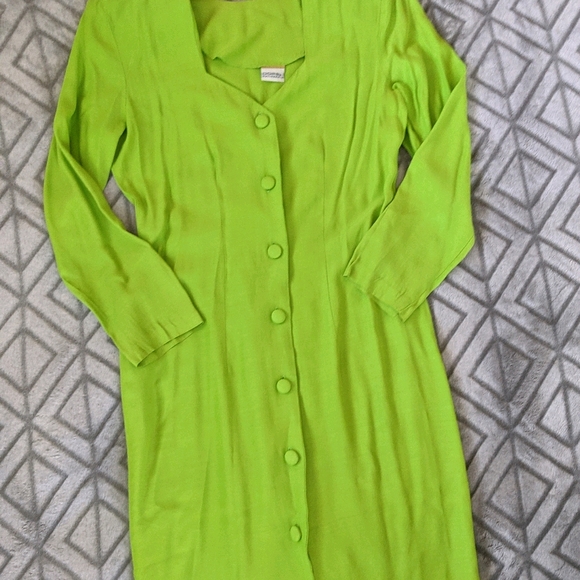 Vintage Button Up Dress - Picture 3 of 4